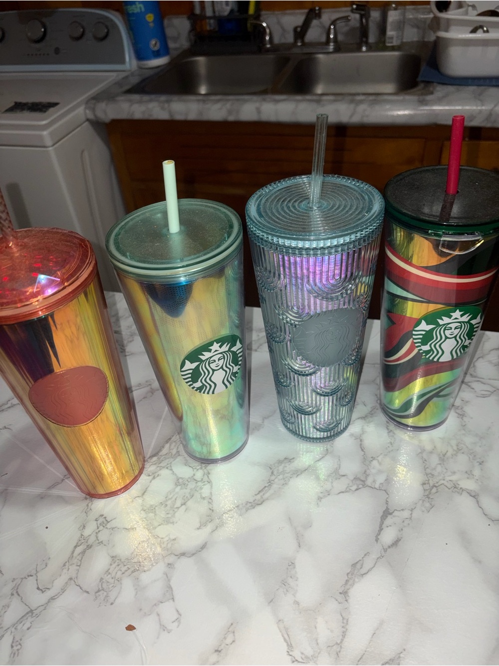 Starbucks Tumbler Cups BUNDLE (4)